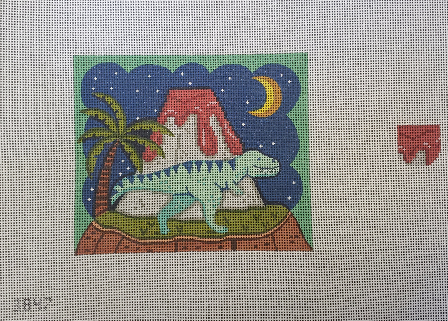 Alice Peterson 3847 T Rex Tooth Fairy Pillow