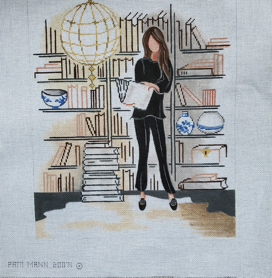 Patti Mann Needlepoint Rill Hill Designs 
Library 20071