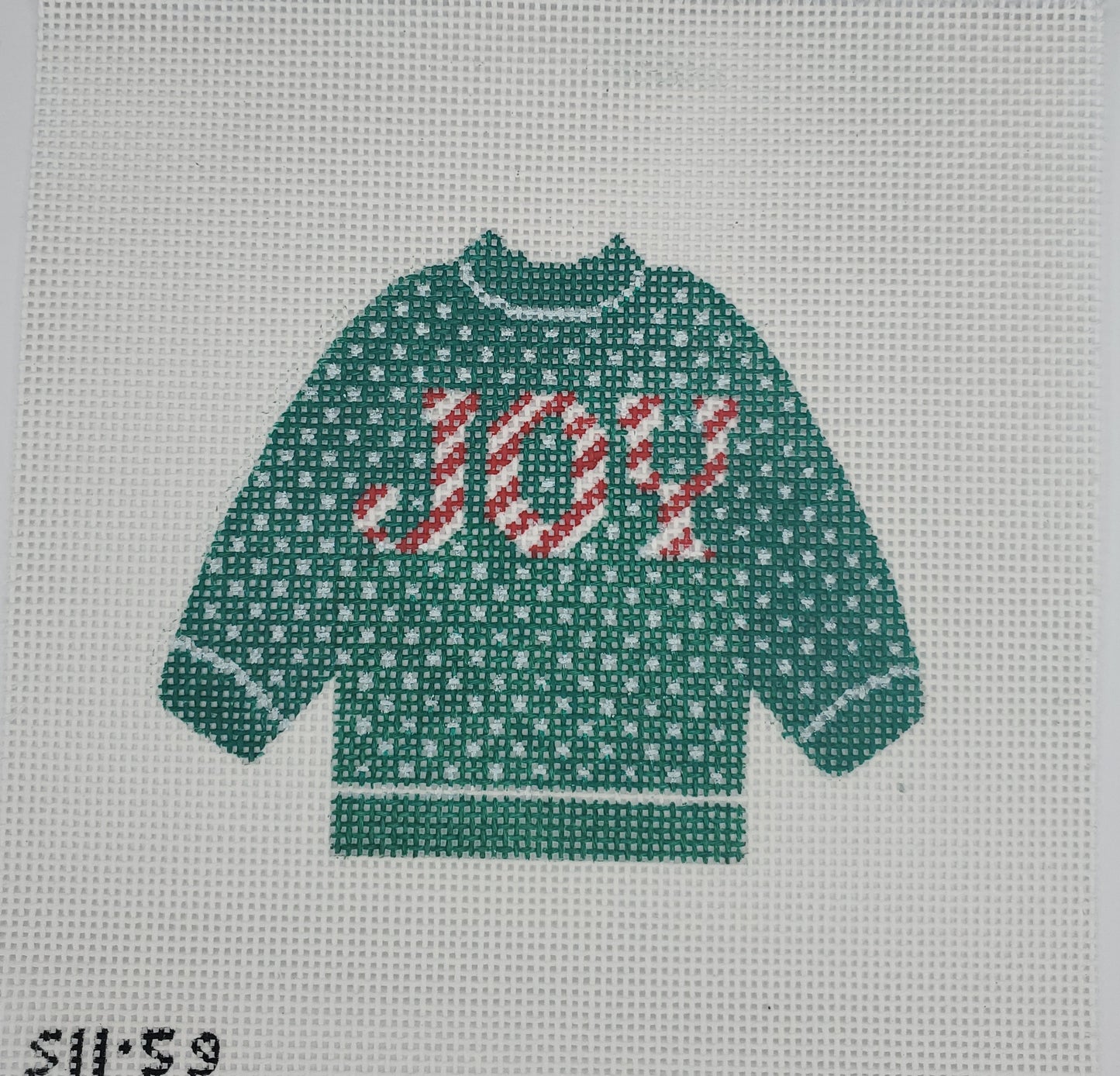 KCN Designs SI1-59 Candy Cane Joy Pullover