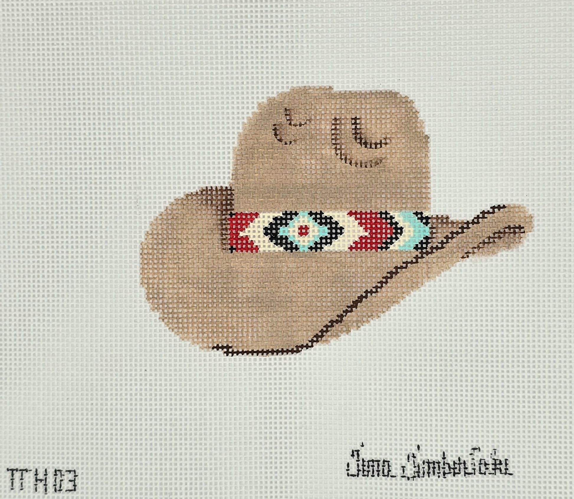 Tina Timberlake Tan Cowboy Hat with Hat Band TTH03