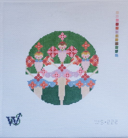 Wipstitch Needleworks WS-222 Nutcracker Ballet -Waltz of the Flowers