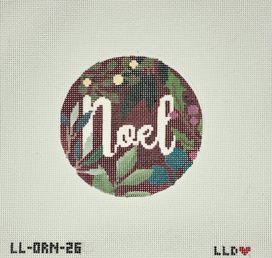 LauraLoveDesignsLL-ORN-26NoelOrnament Red