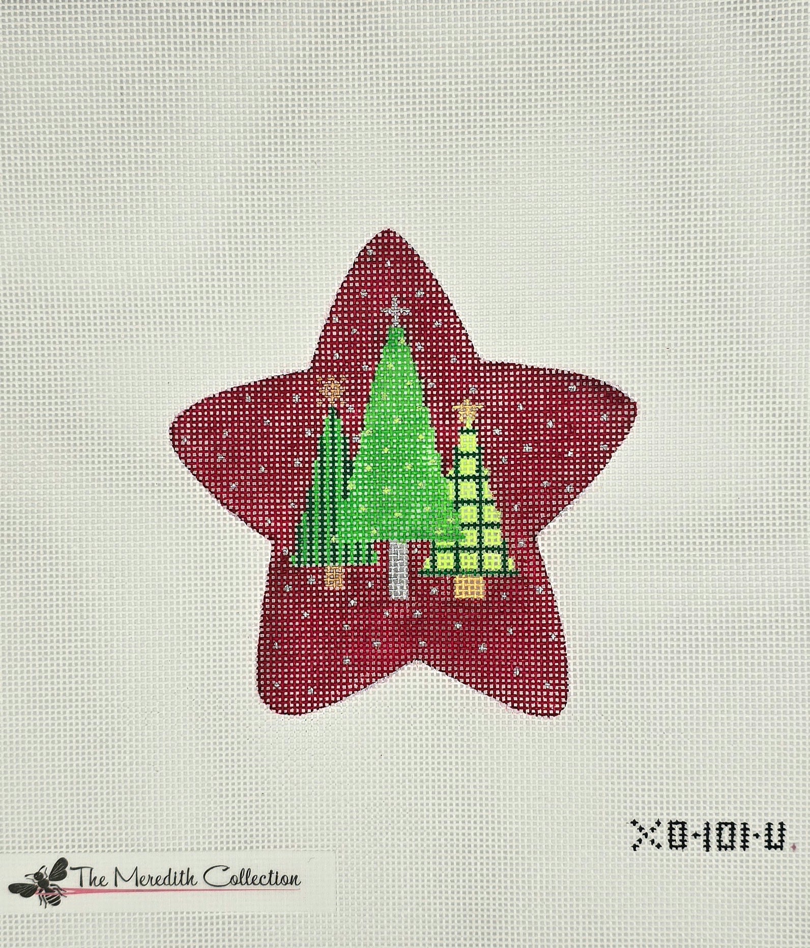 TheMeredithCollectionXO-101uStar WithTree