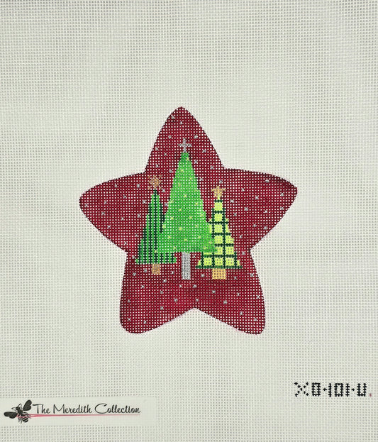 TheMeredithCollectionXO-101uStar WithTree