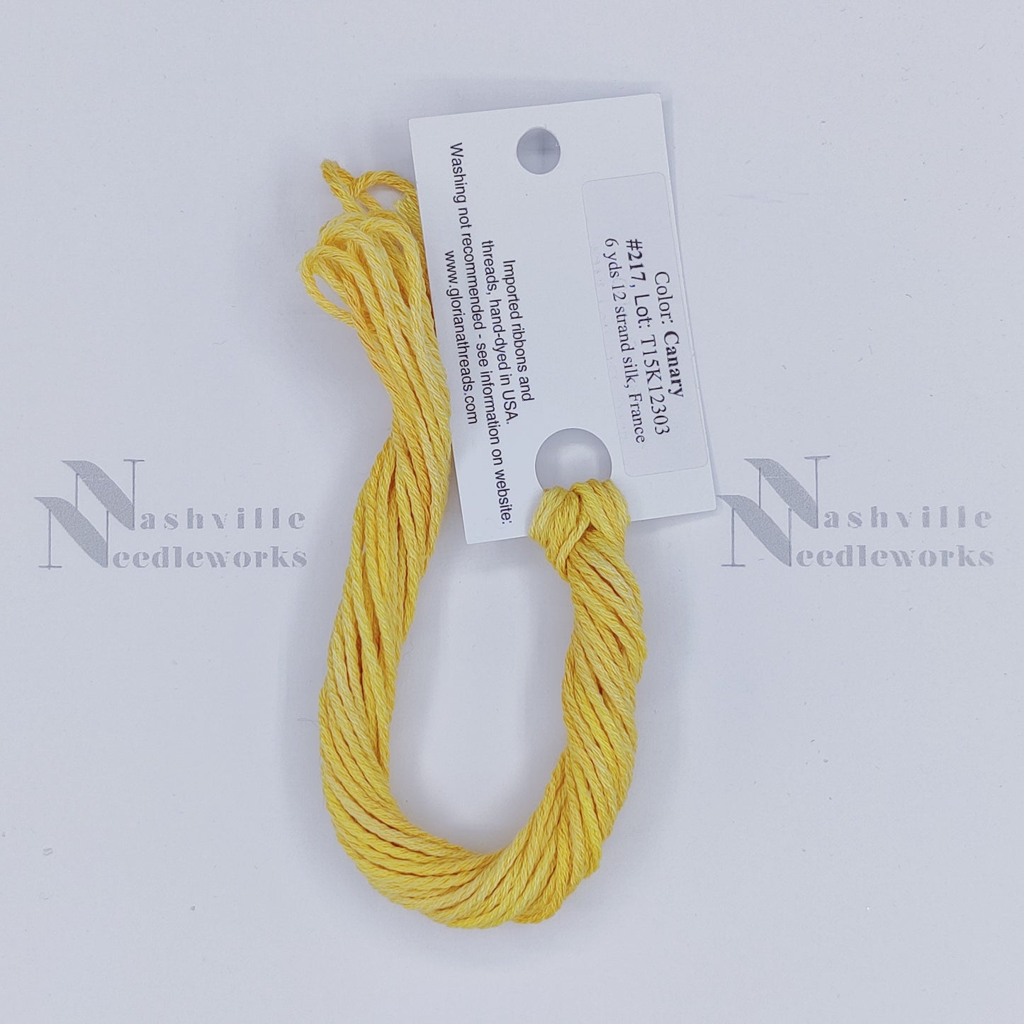 Gloriana 12-Ply Silk - 217 Canary