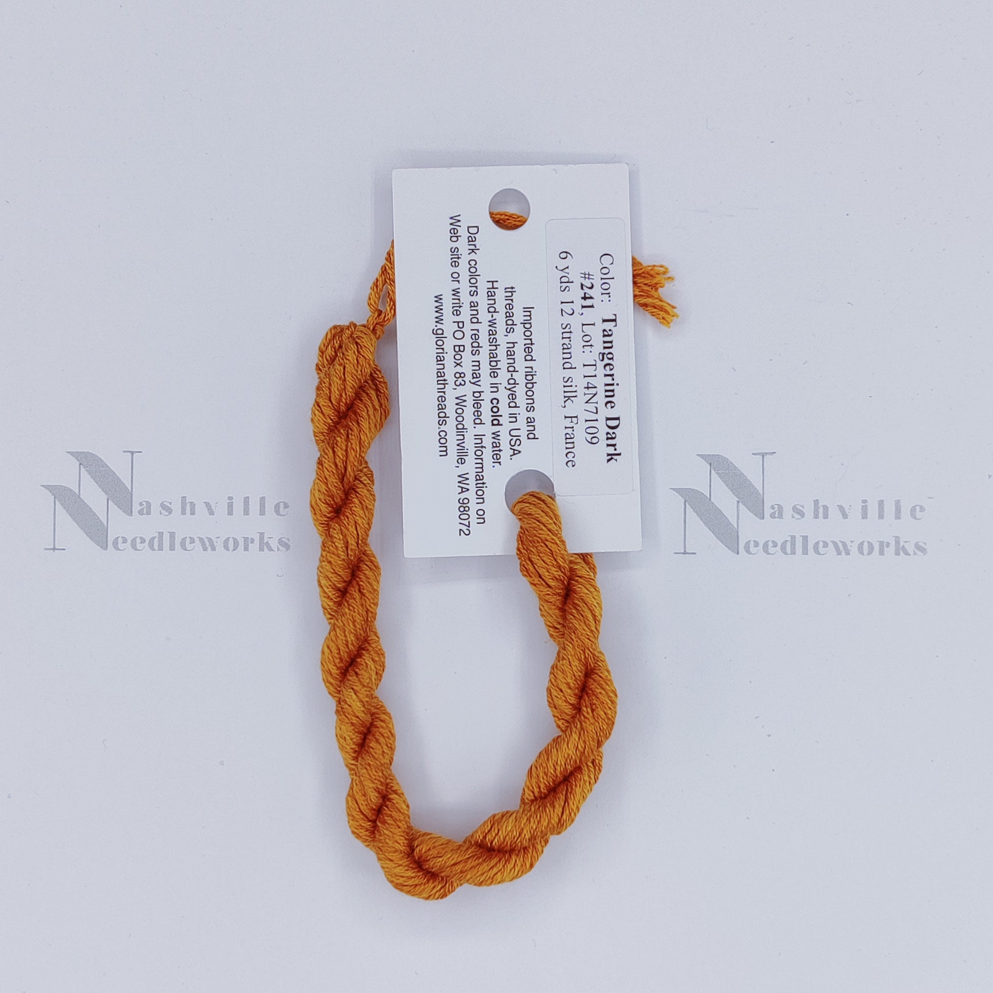 Gloriana 12-Ply Silk - 241 Tangerine Dark