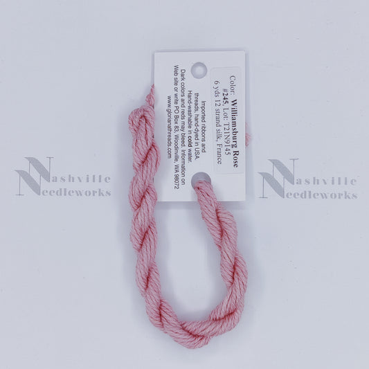 Gloriana 12-Ply Silk - 245 Williamsburg Rose