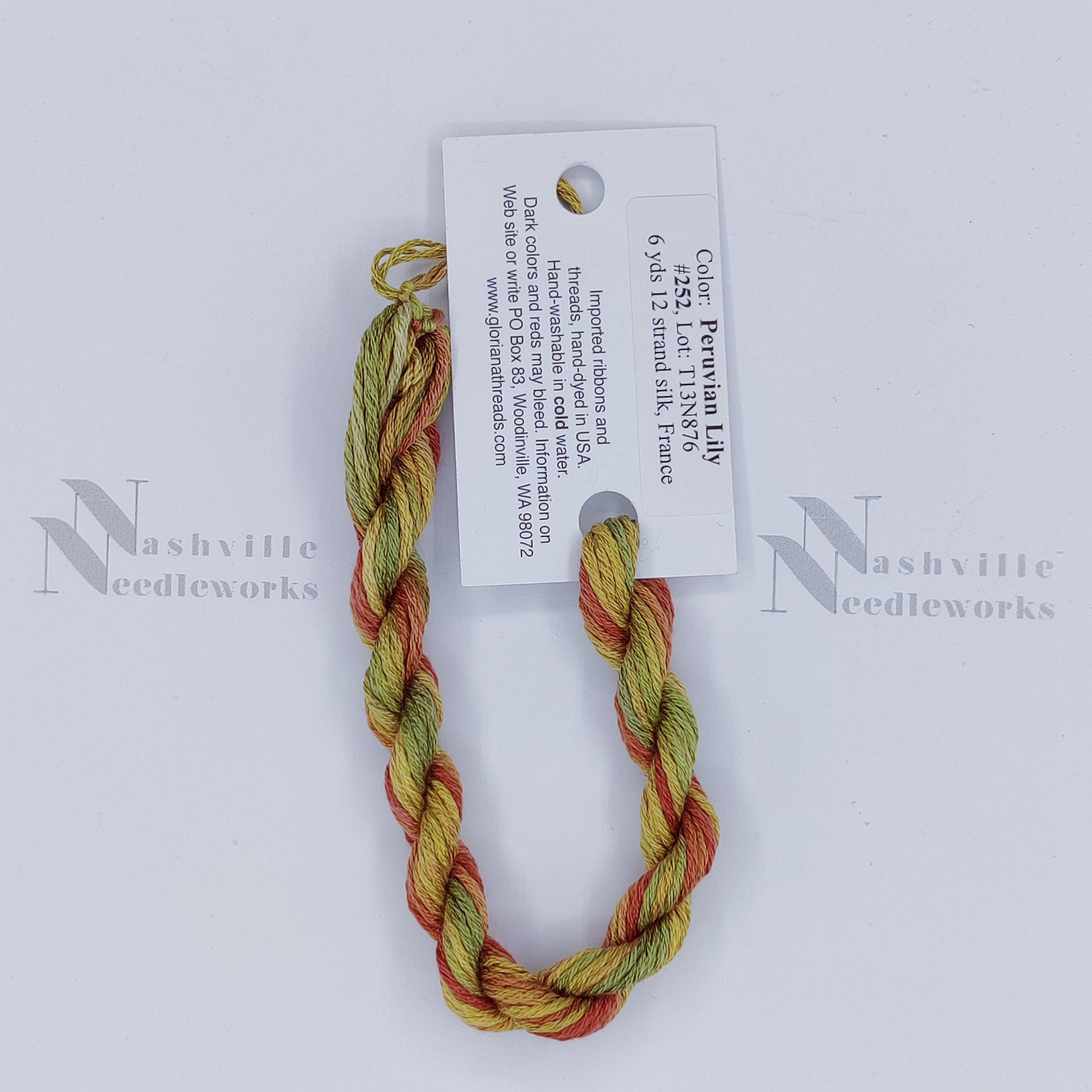 Gloriana 12-Ply Silk - 252 Peruvian Lily