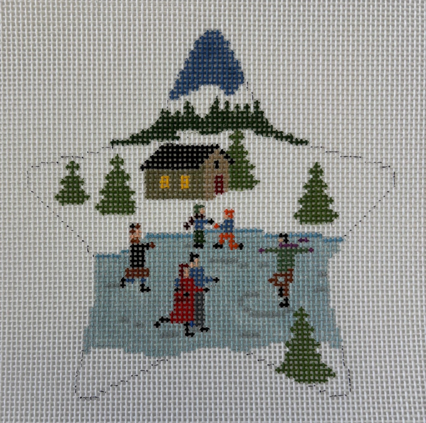 Susan Roberts Needlepoint Designs
Star Skating Pond
SR 5748