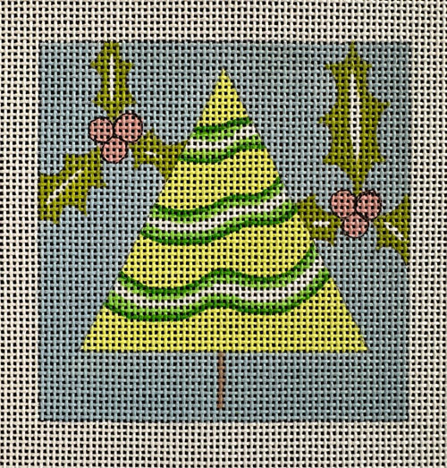 261 (TS) holly tree ornament