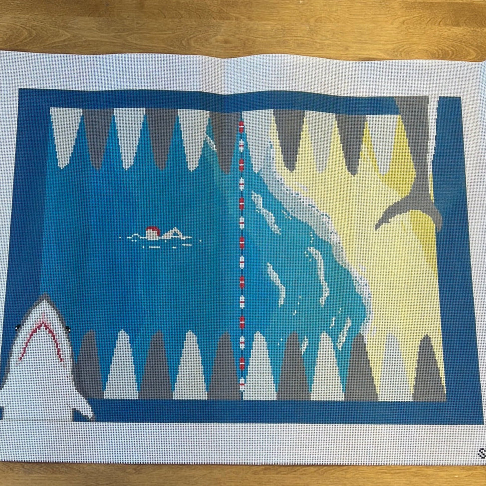 MS18 (TS) Jaws Backgammon Board (TS)