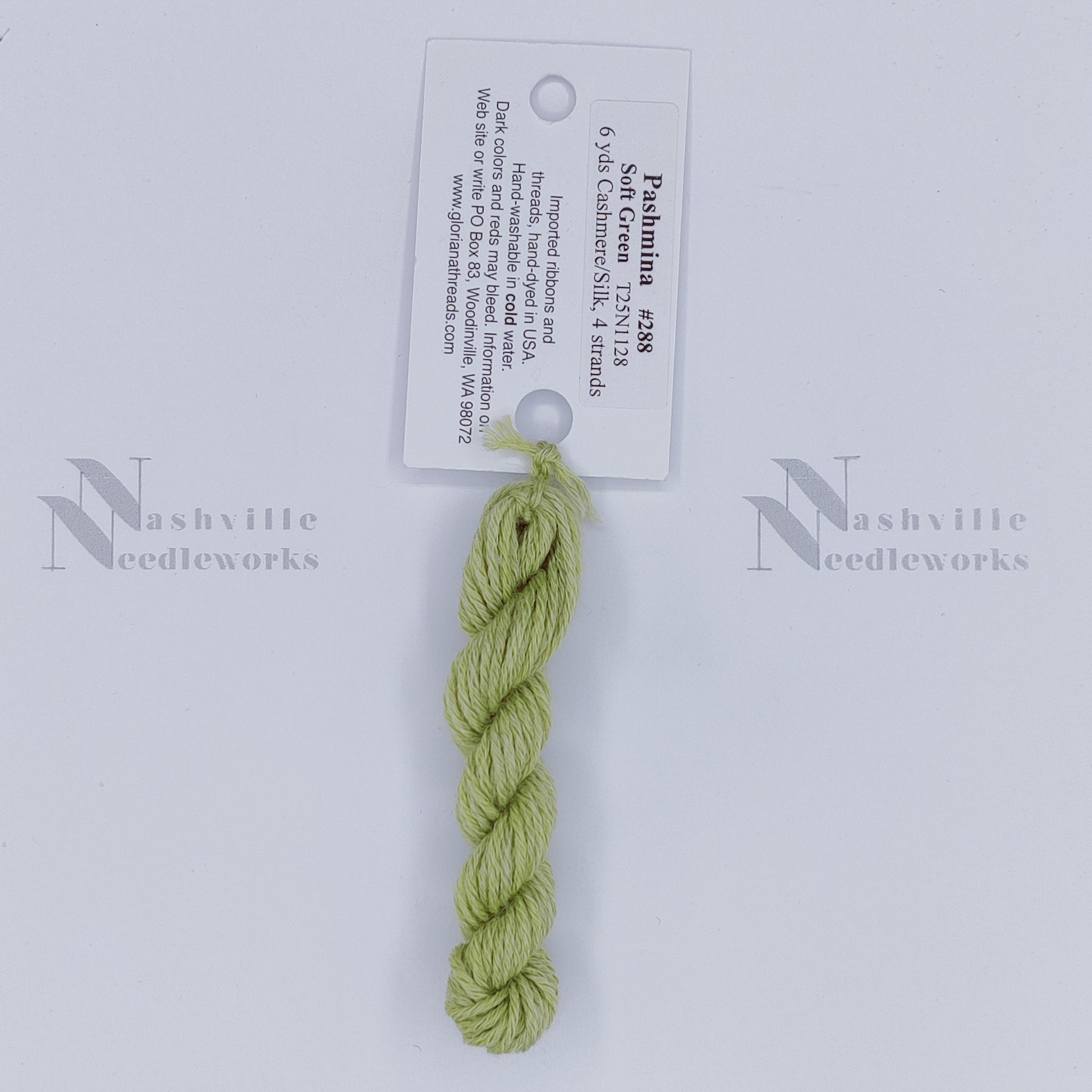Pashmina - 00288  Soft Green