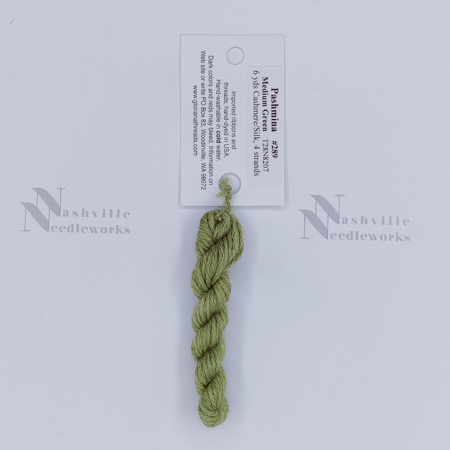 Pashmina - 00289  Medium Green