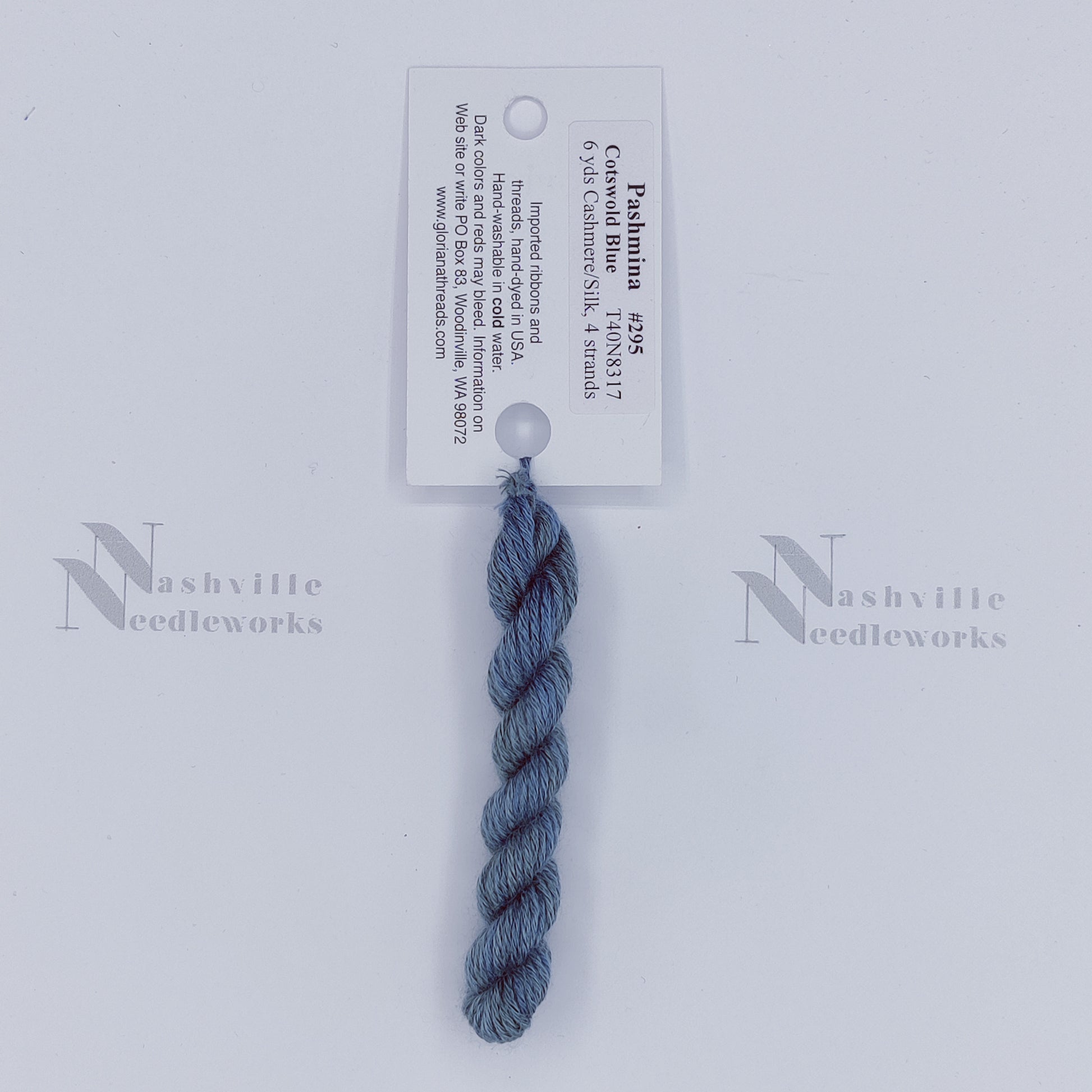 Pashmina - 00295  Cotswold Blue