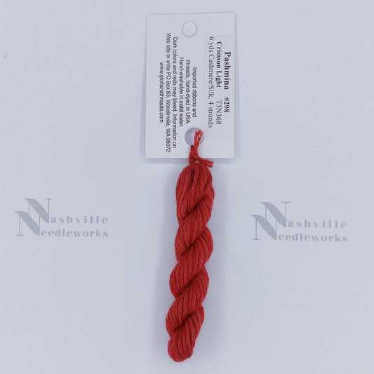 Pashmina - 00298  Crimson Light