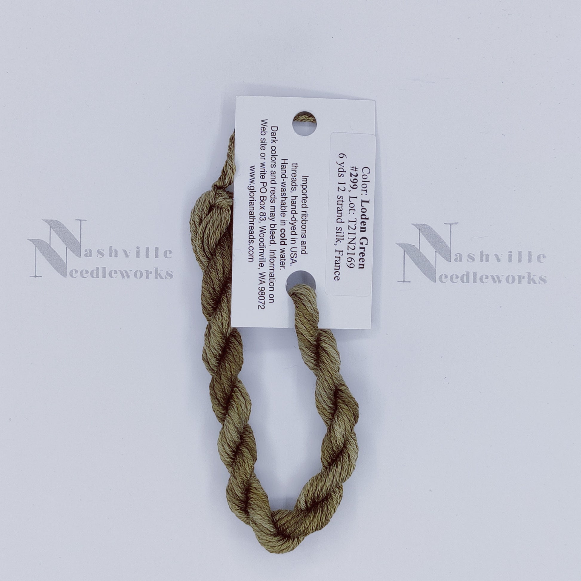 Gloriana 12-Ply Silk - 299 Loden Green