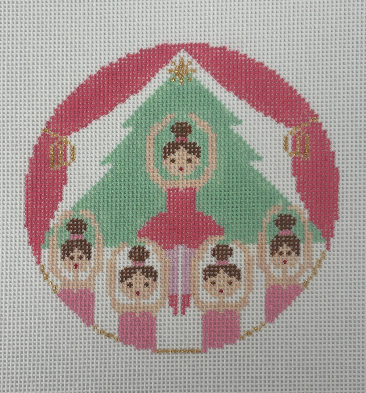 Doolittle Stitchery
Ballet Girls Round
O139