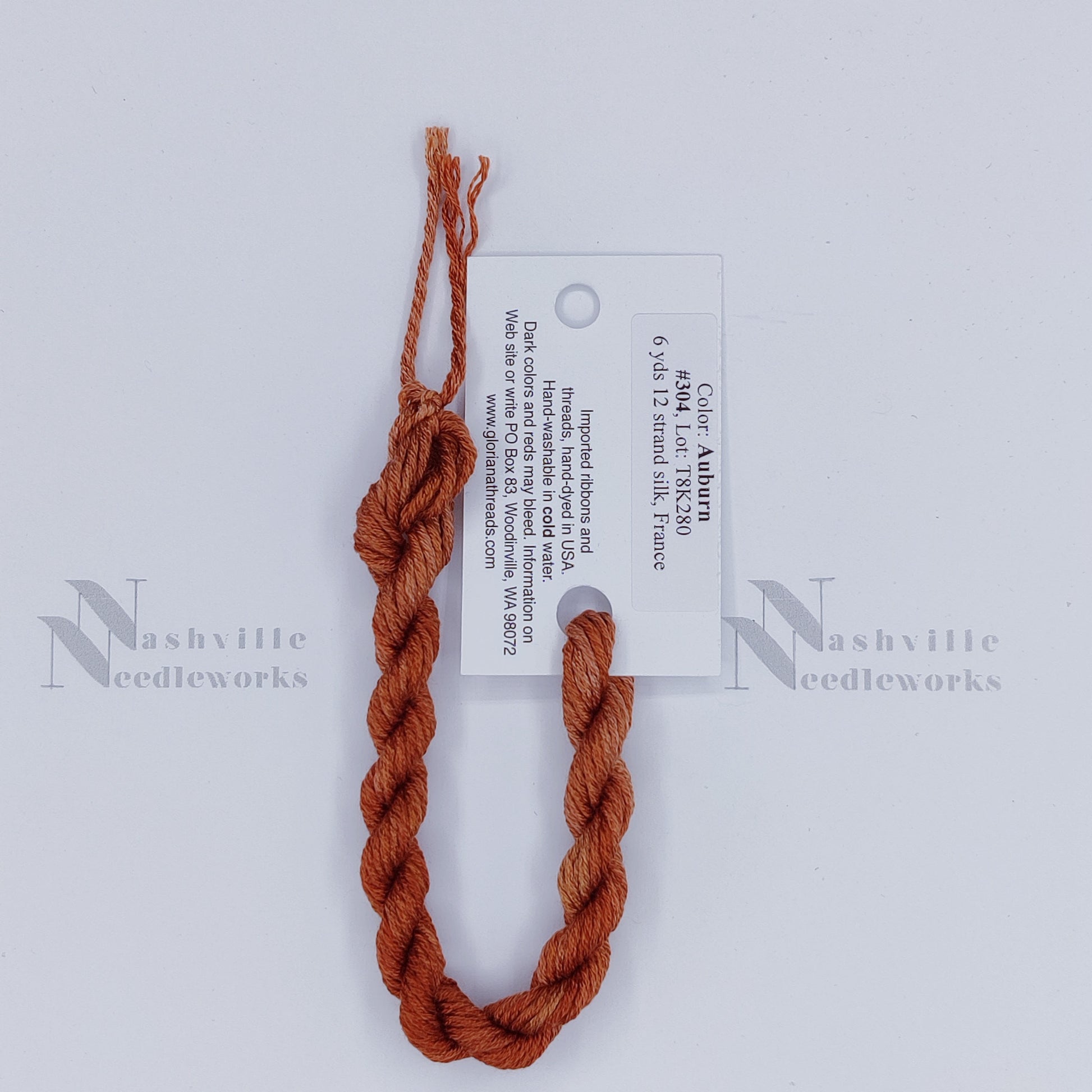 Gloriana 12-Ply Silk - 304 Auburn