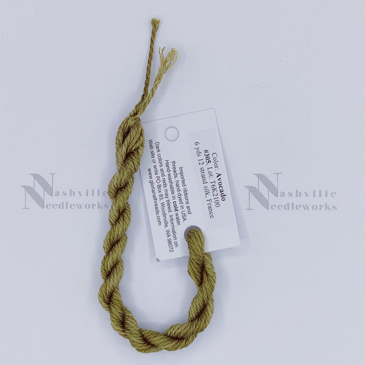 Gloriana 12-Ply Silk - 305 Avocado