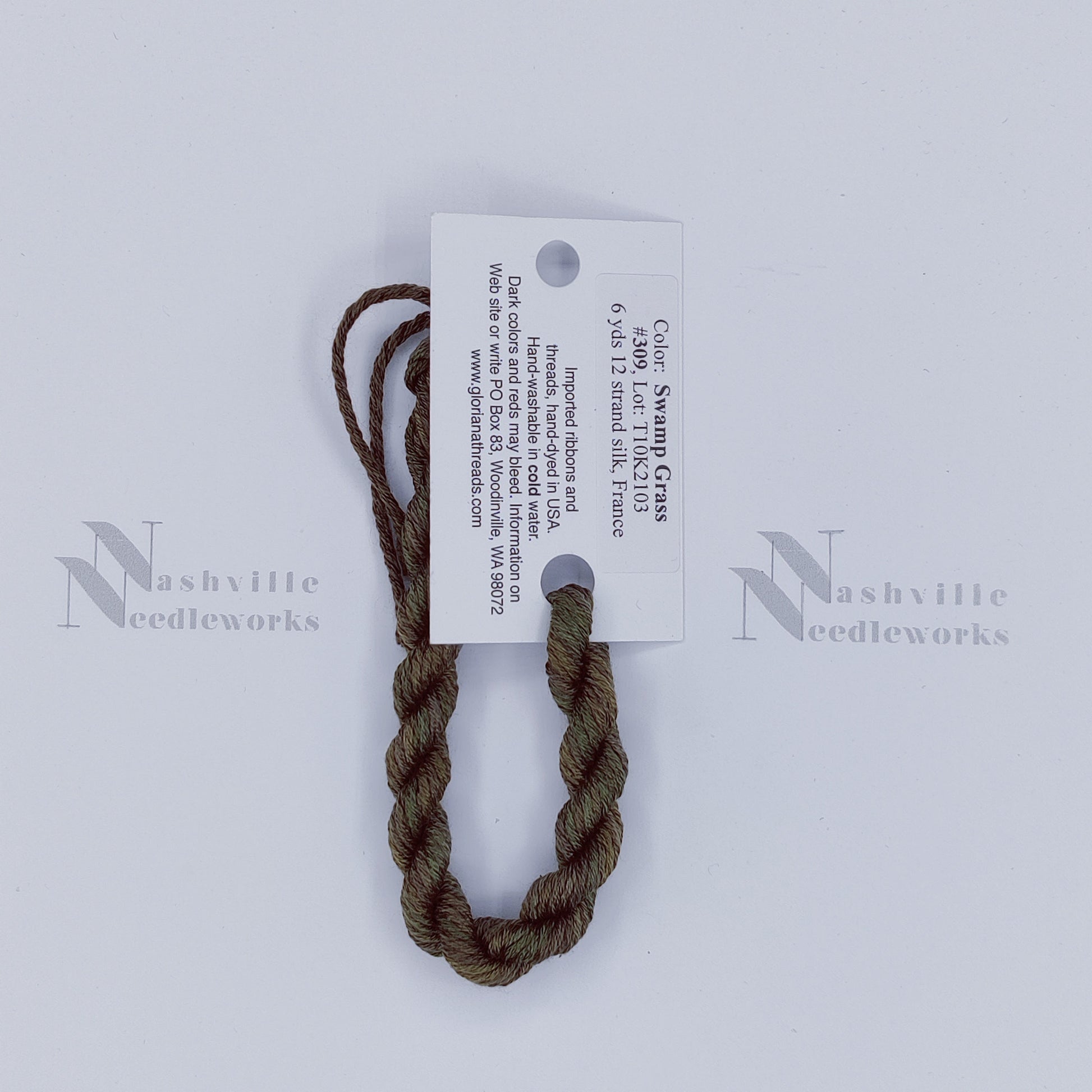 Gloriana 12-Ply Silk - 309 Swamp Grass