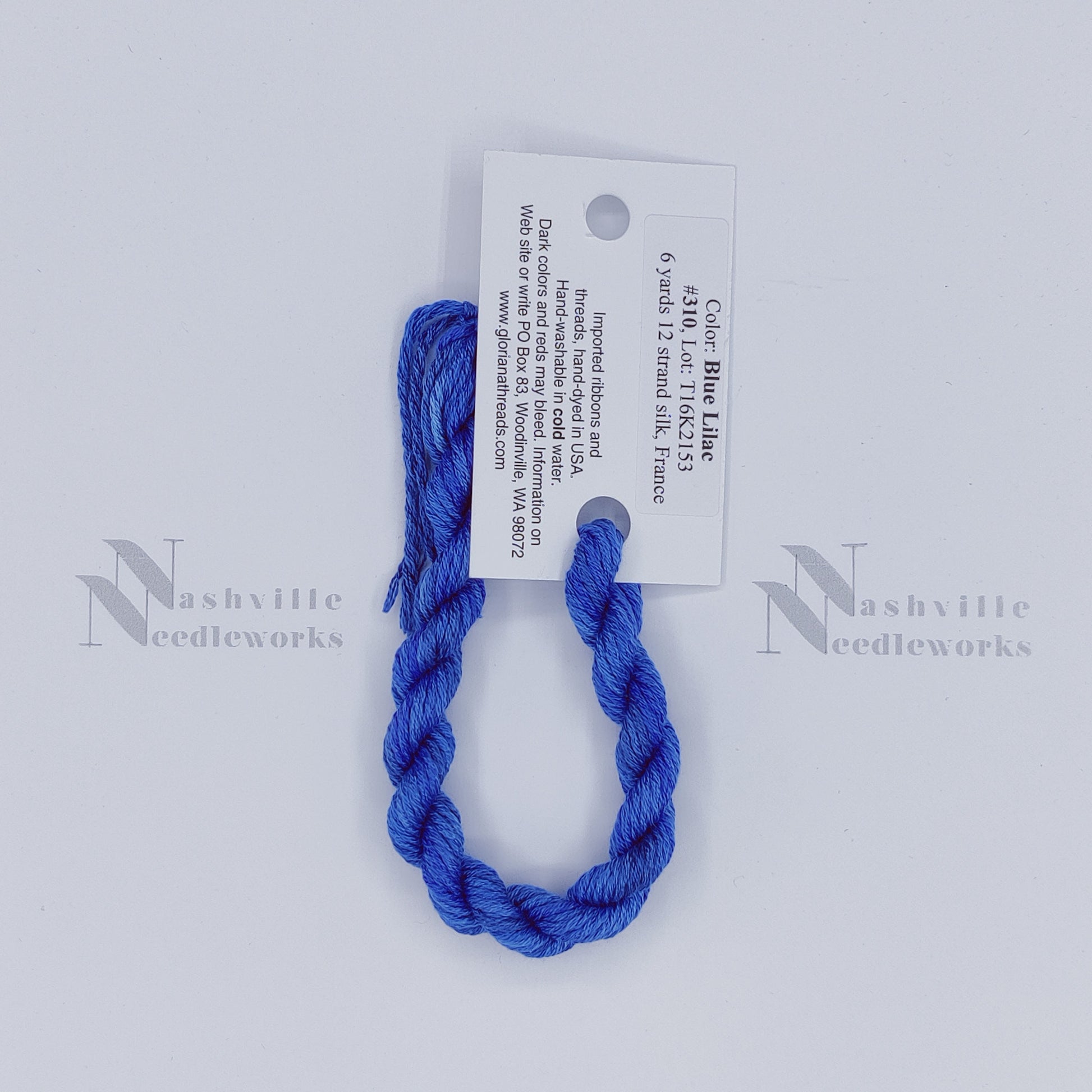 Gloriana 12-Ply Silk - 310 Blue Lilac