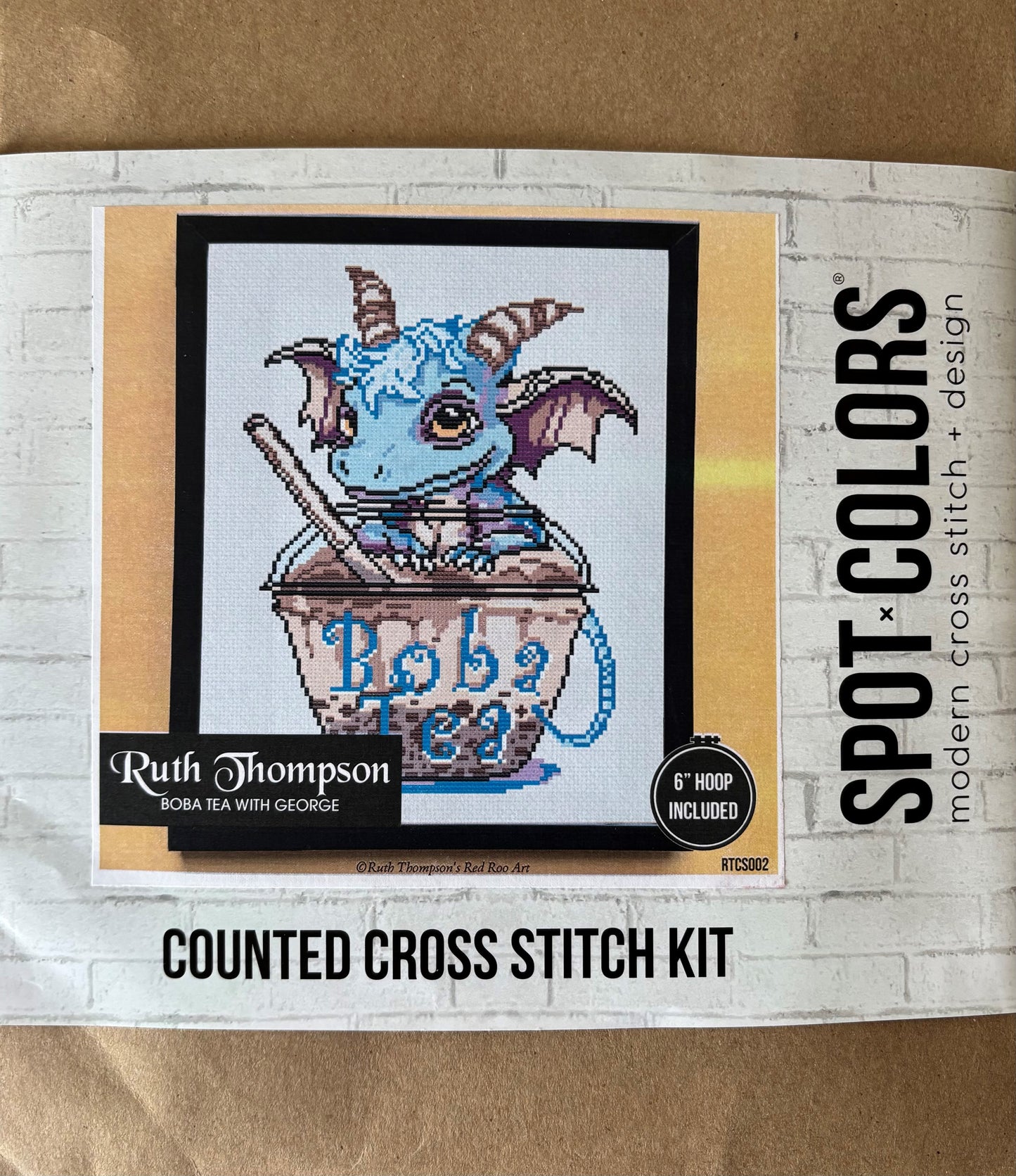 Spot Your Colors
Boba Tea with George
Cross stitch