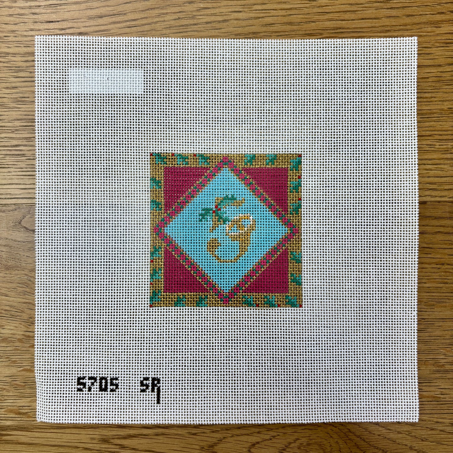 Twelve Days of Christmas - 3" Square - Day 5 (TS)