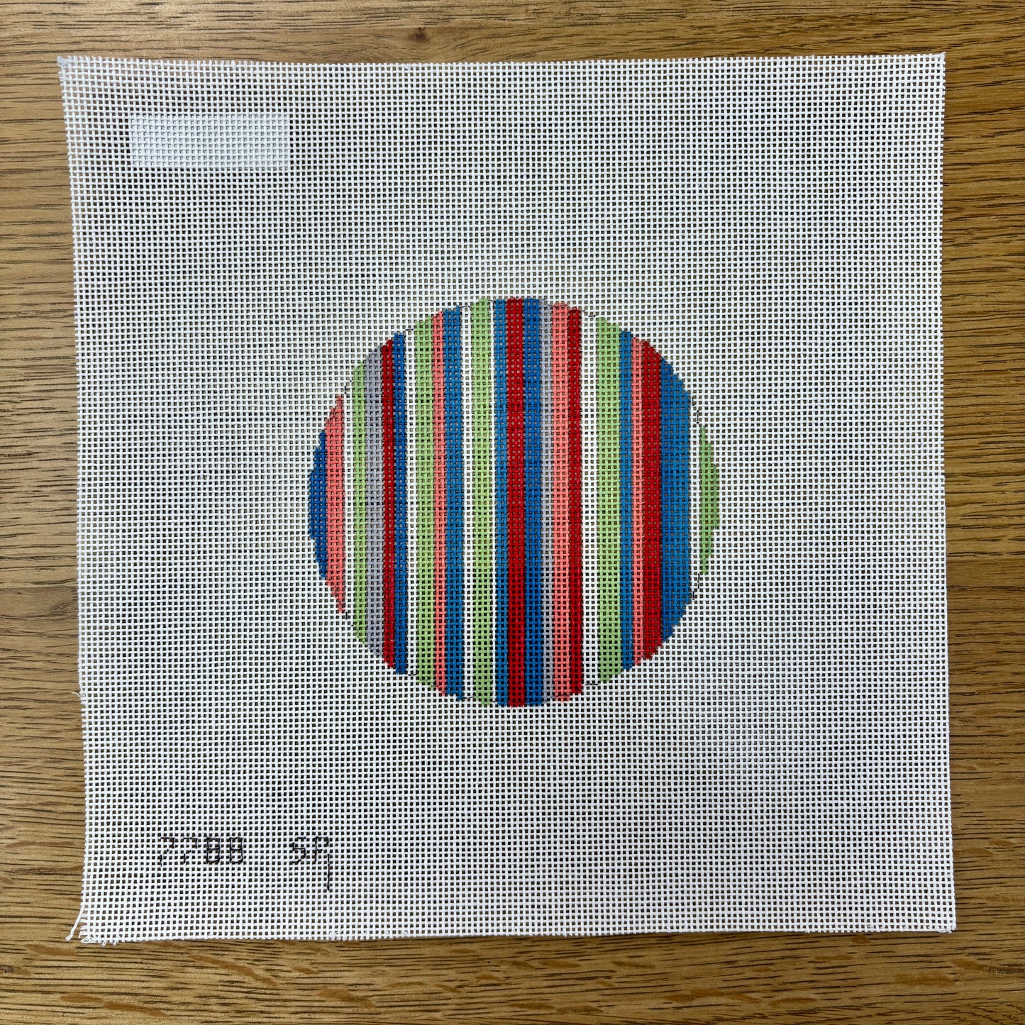 Candy Stripe, 4" Round (TS)