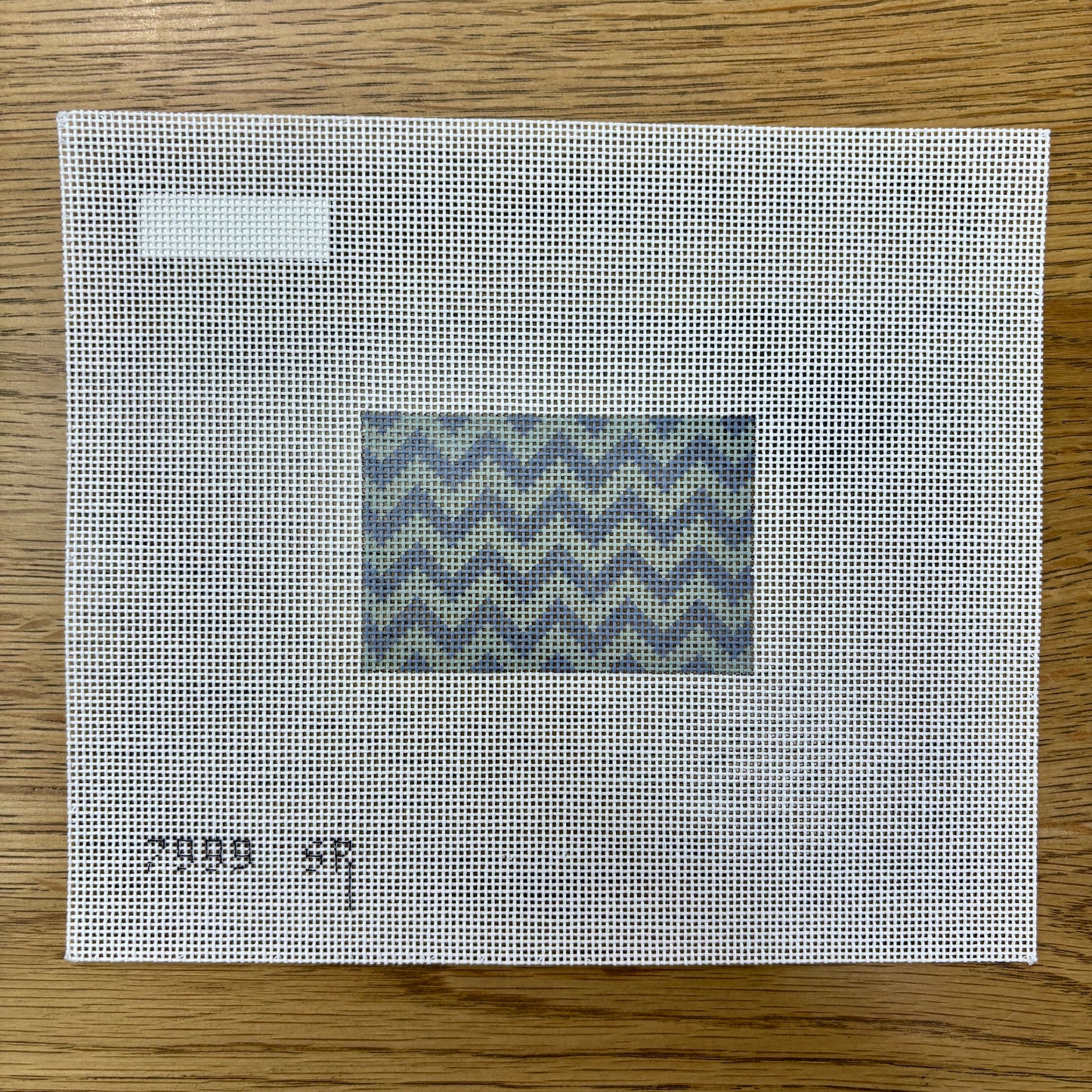Zigzag, Grey Insert 3" x 2" (TS)