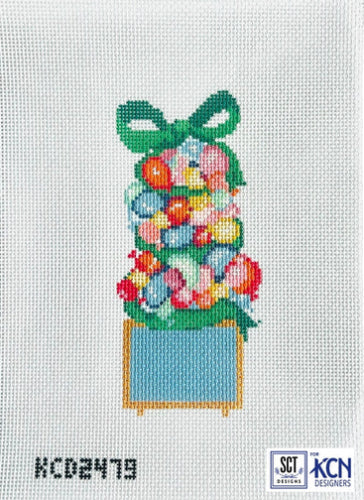 KCNDesigns KCD2479 BirthdayMonogramTopiary