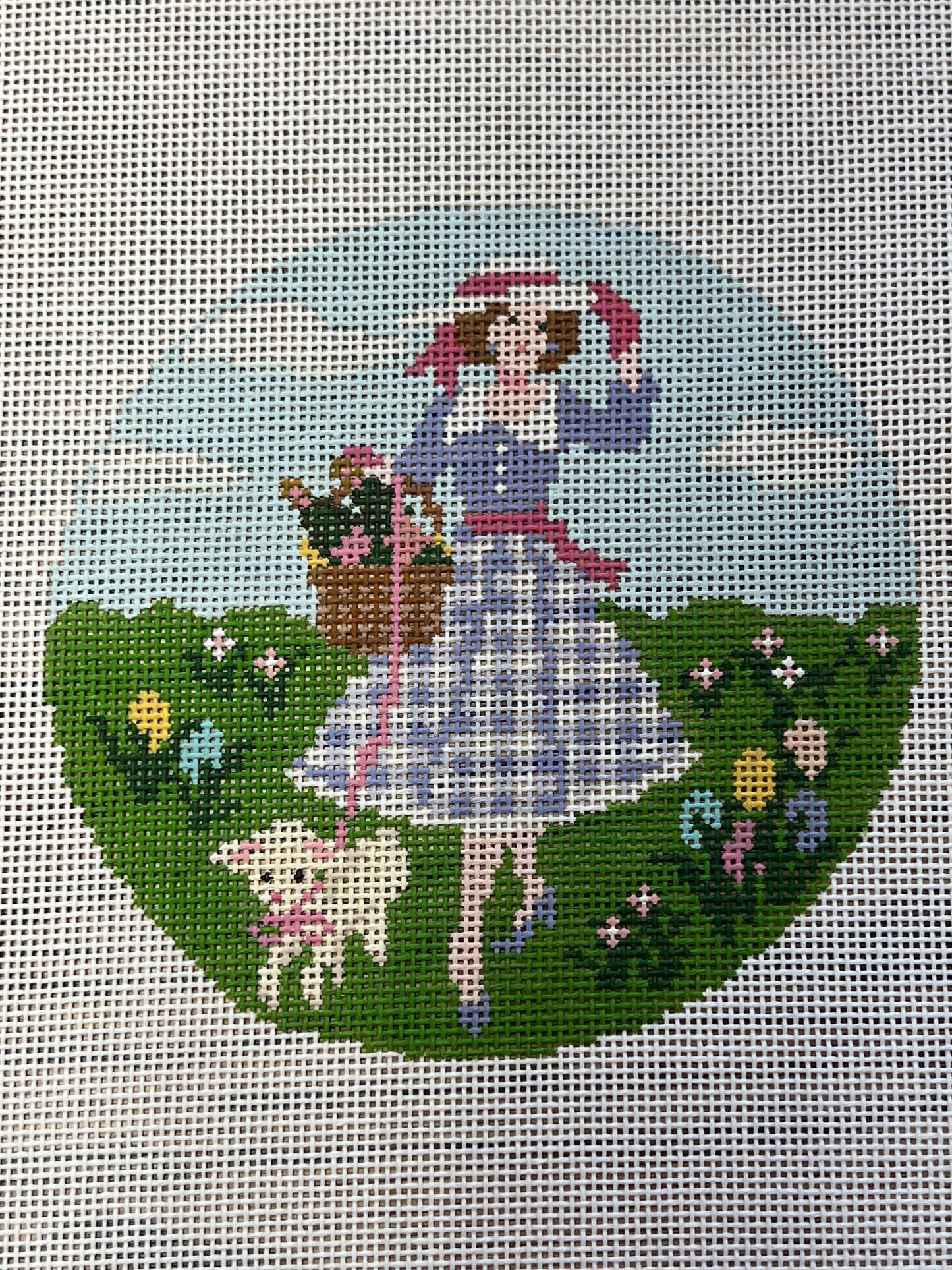 Betty Loves Easter Canvas and Stitch Guide