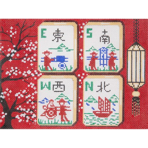 Alice Peterson Company 2777 Cherry Blossoms Mah Jongg