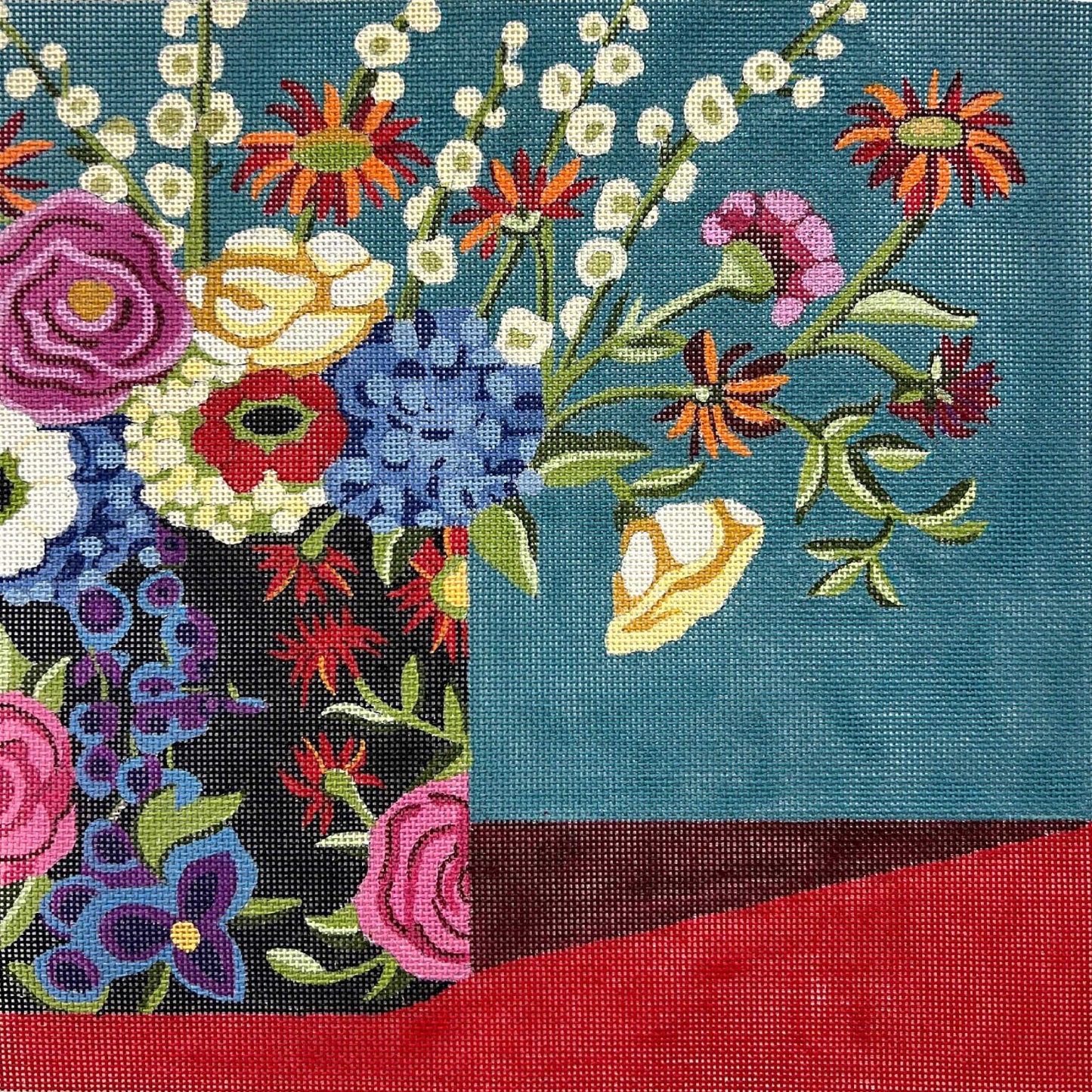Flowers in Floral Vase (TS)