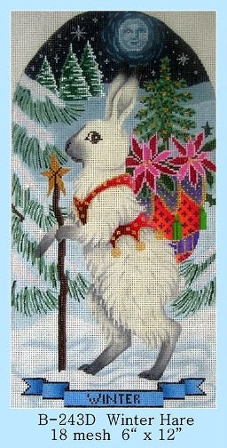 Brenda Stofft's Winter Hare B-243 Digital Stitch Guide