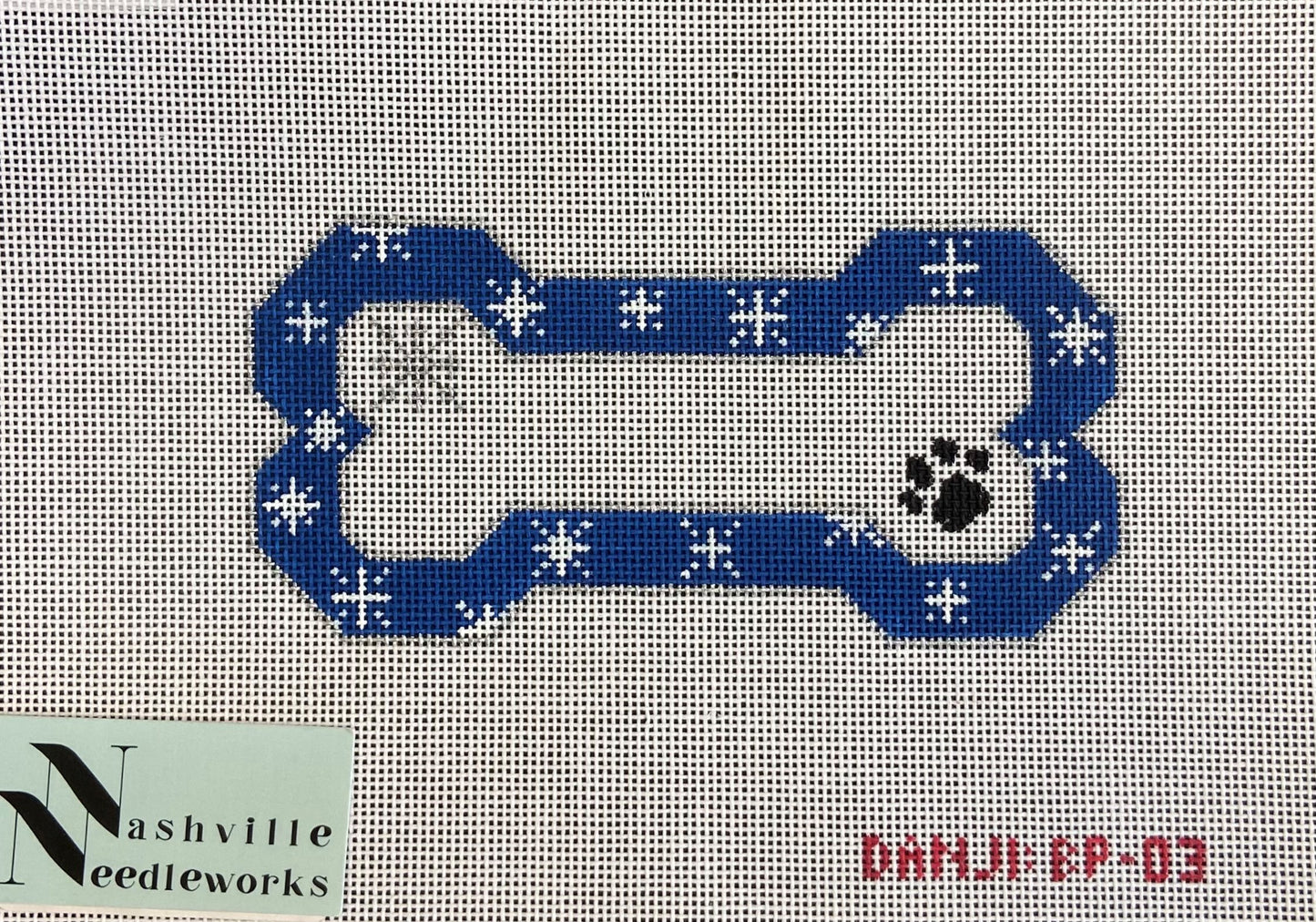 Danji Blue snowflake Bone Ornament
BP-03