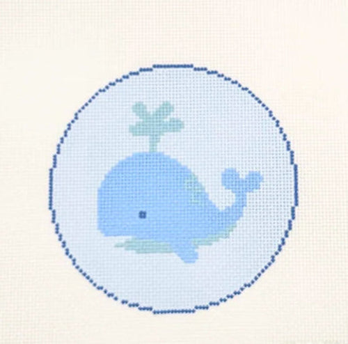 Atlantic Blue Canvas Baby Whale
MPB-414
