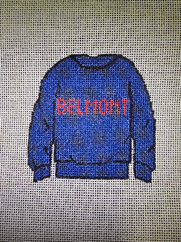 Little Sister Stitches Belmont University  
Belmont Sweater