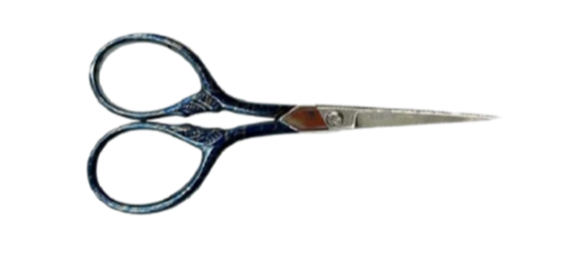 Blue Lion's Tail Embroidery Scissors