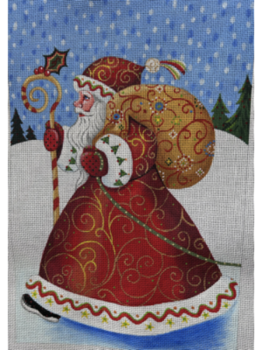 Oasis Needlepoint A29 Bringing the Joy