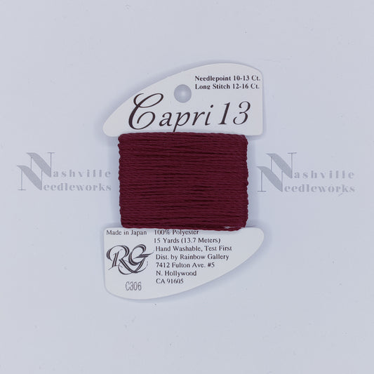 Capri 13 - C306 Burgundy