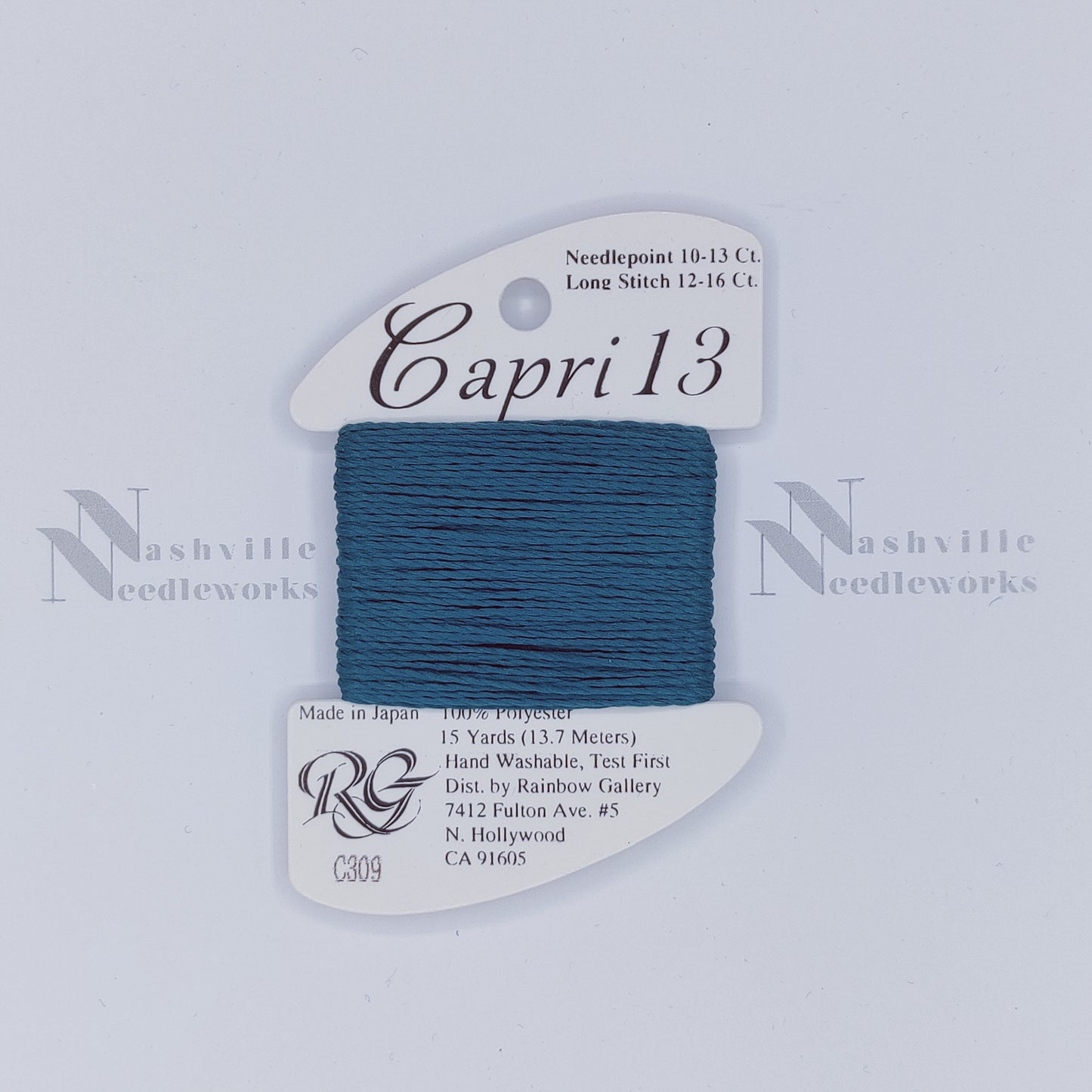 Capri 13 - C309 Teal Green