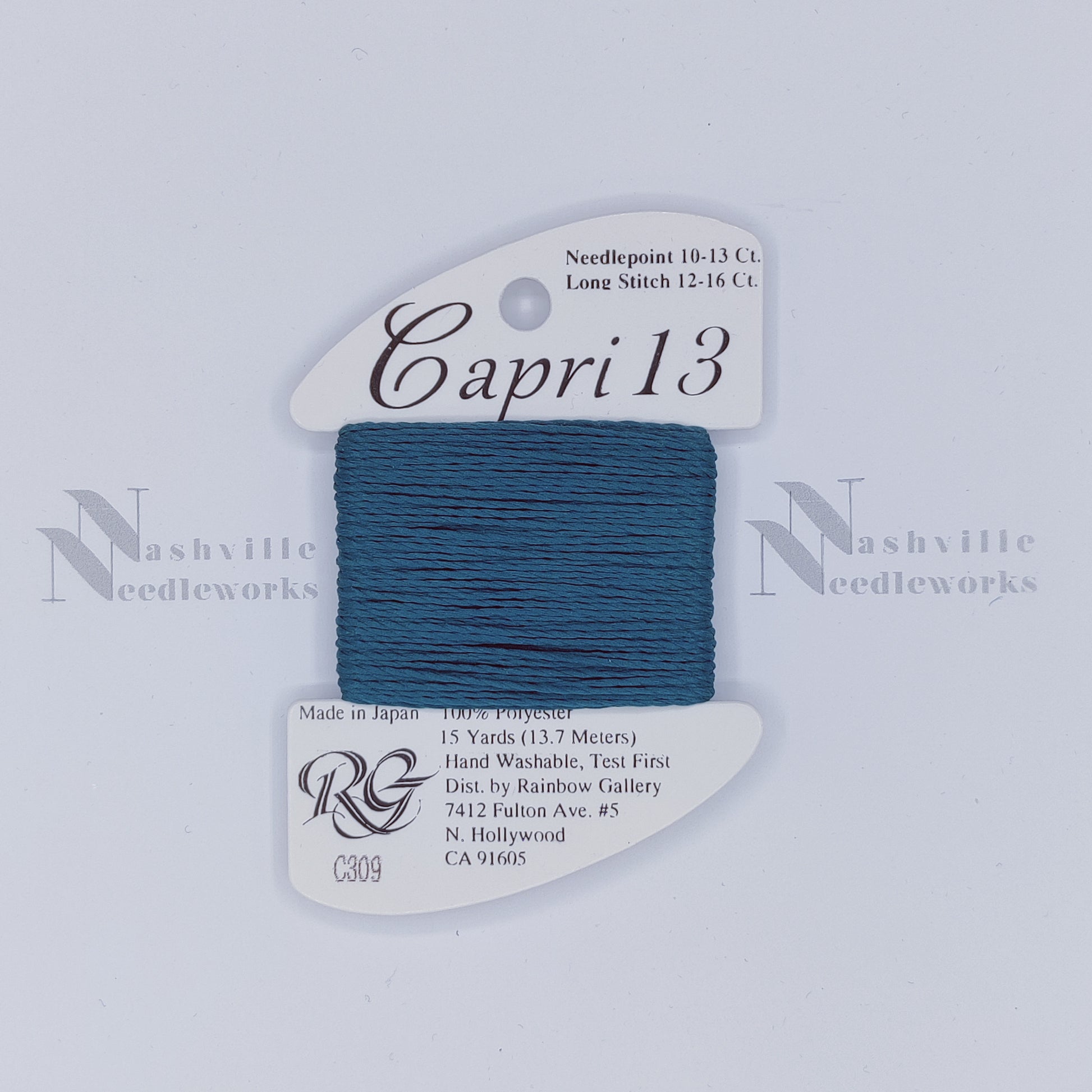 Capri 13 - C309 Teal Green
