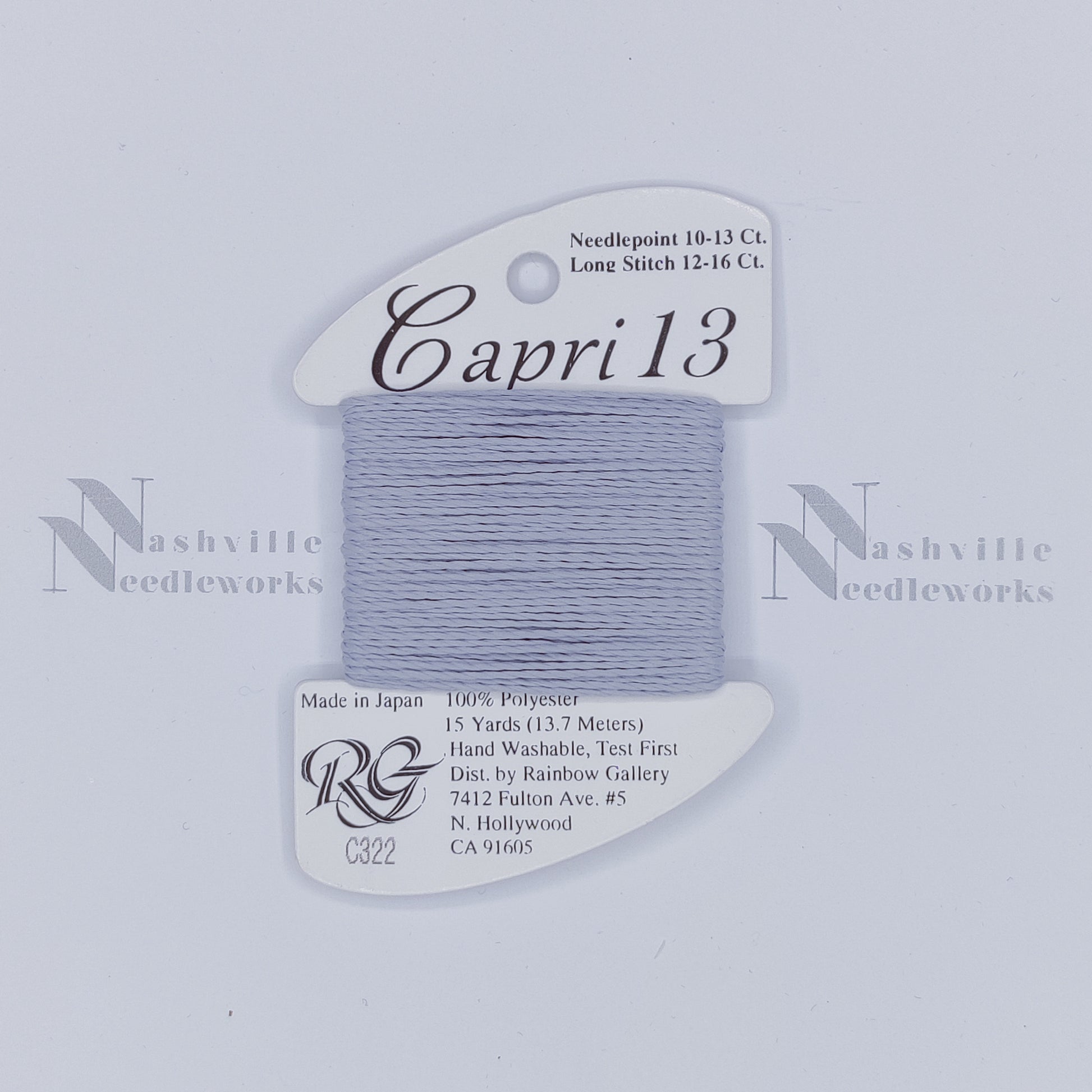 Capri 13 - C322 Silver Gray