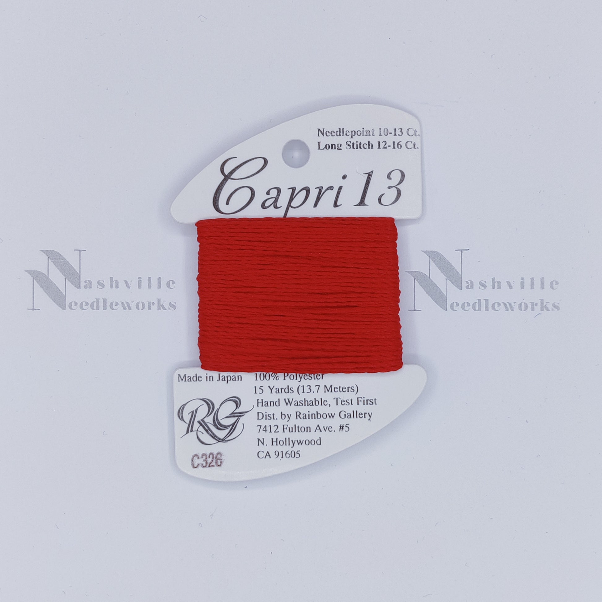 Capri 13 - C326 Red