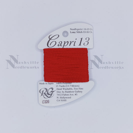 Capri 13 - C326 Red