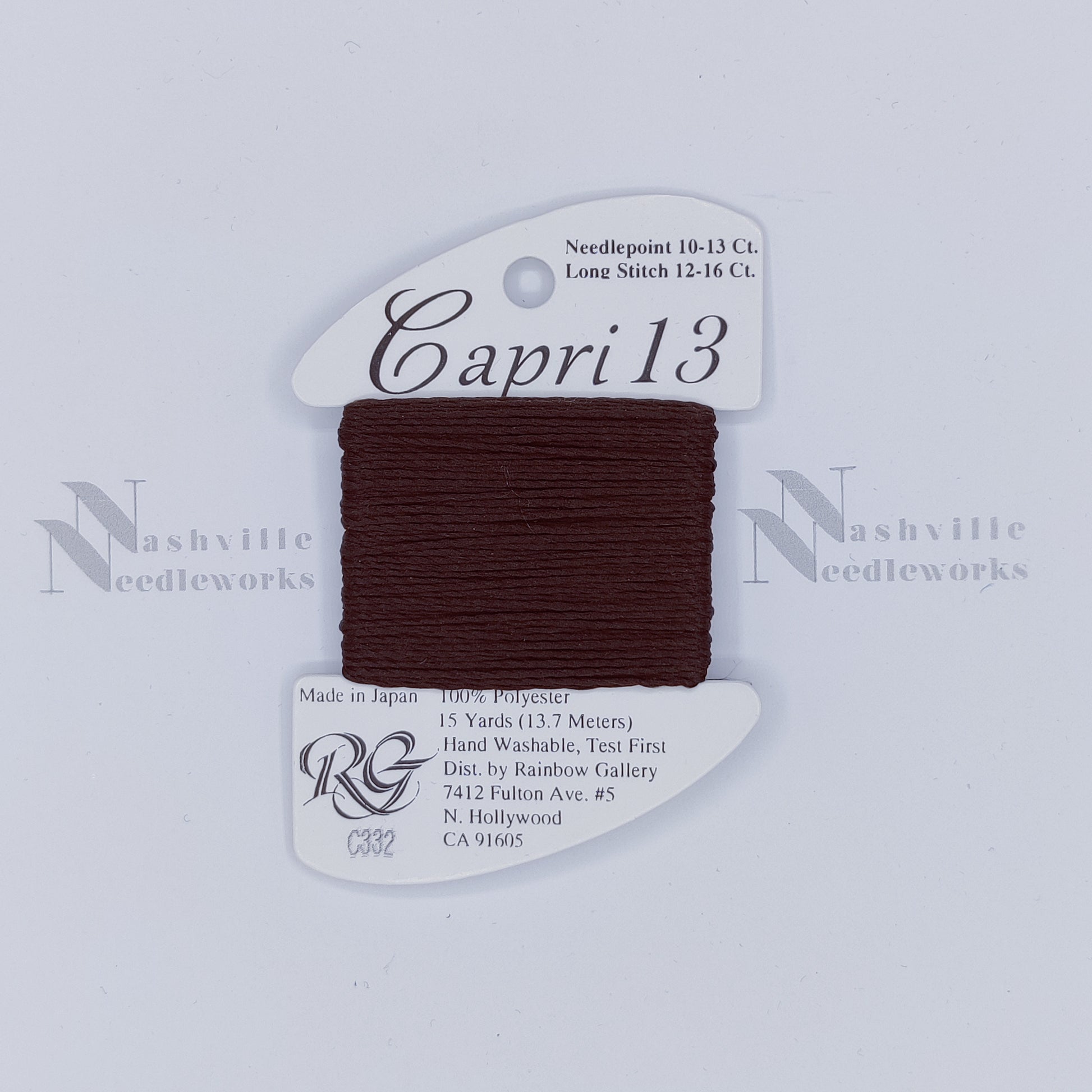Capri 13 - C332 Dark Chocolate