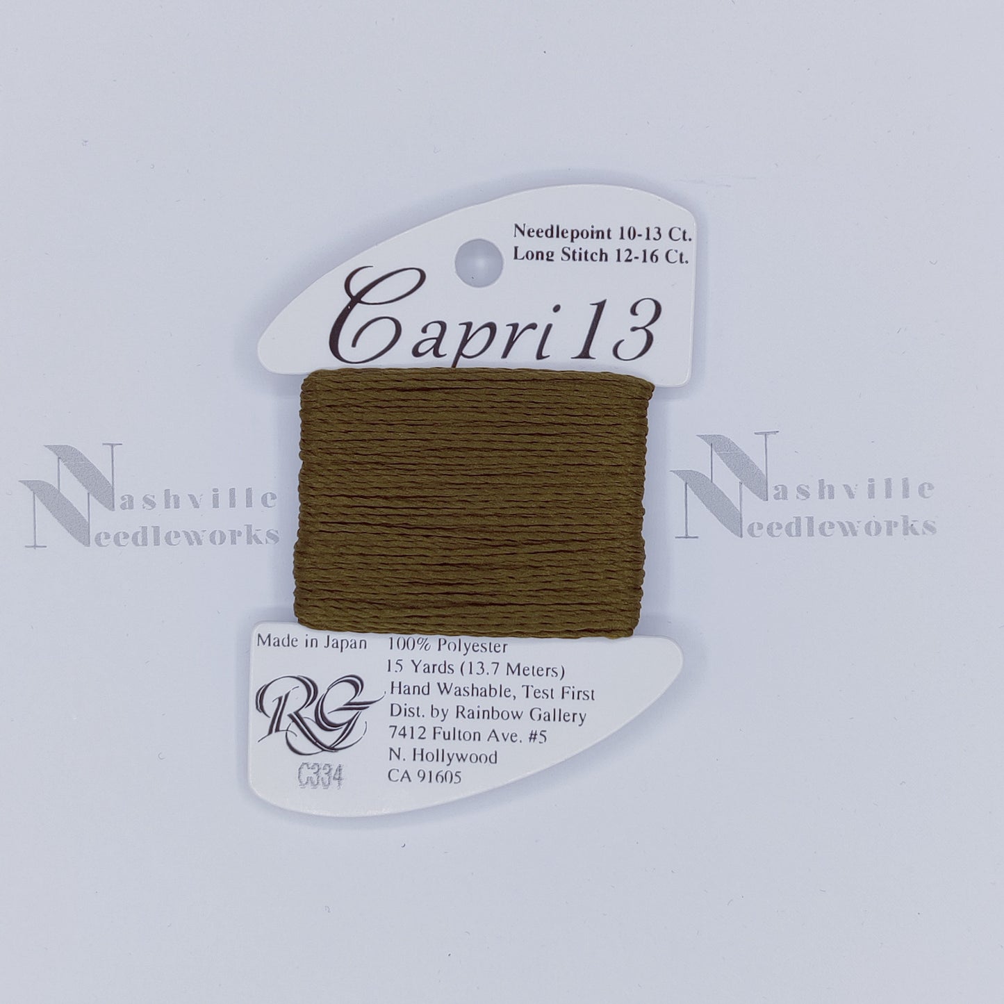 Capri 13 - C334 Burnt Olive