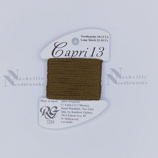Capri 13 - C334 Burnt Olive