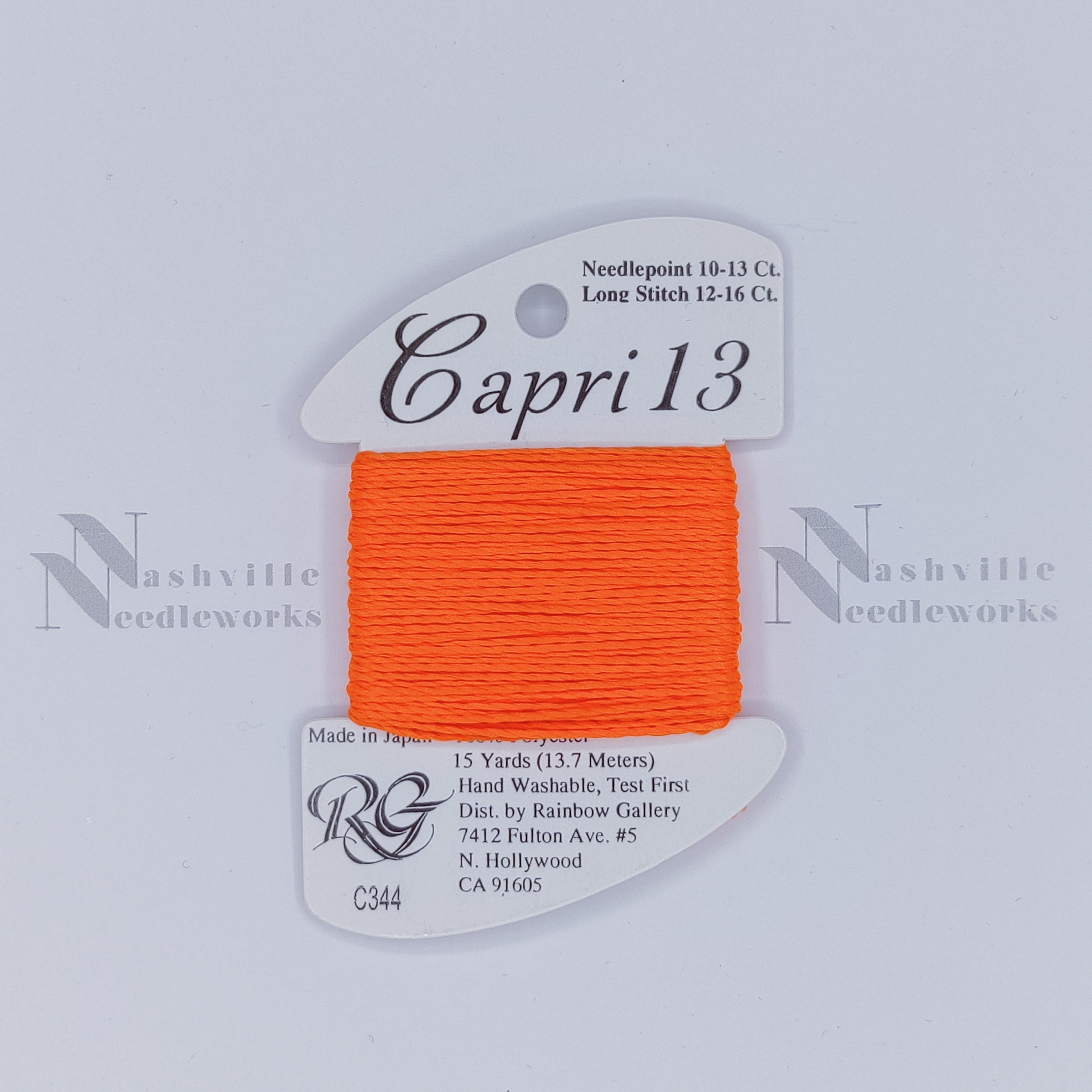 Capri 13 - C344 Neon Orange
