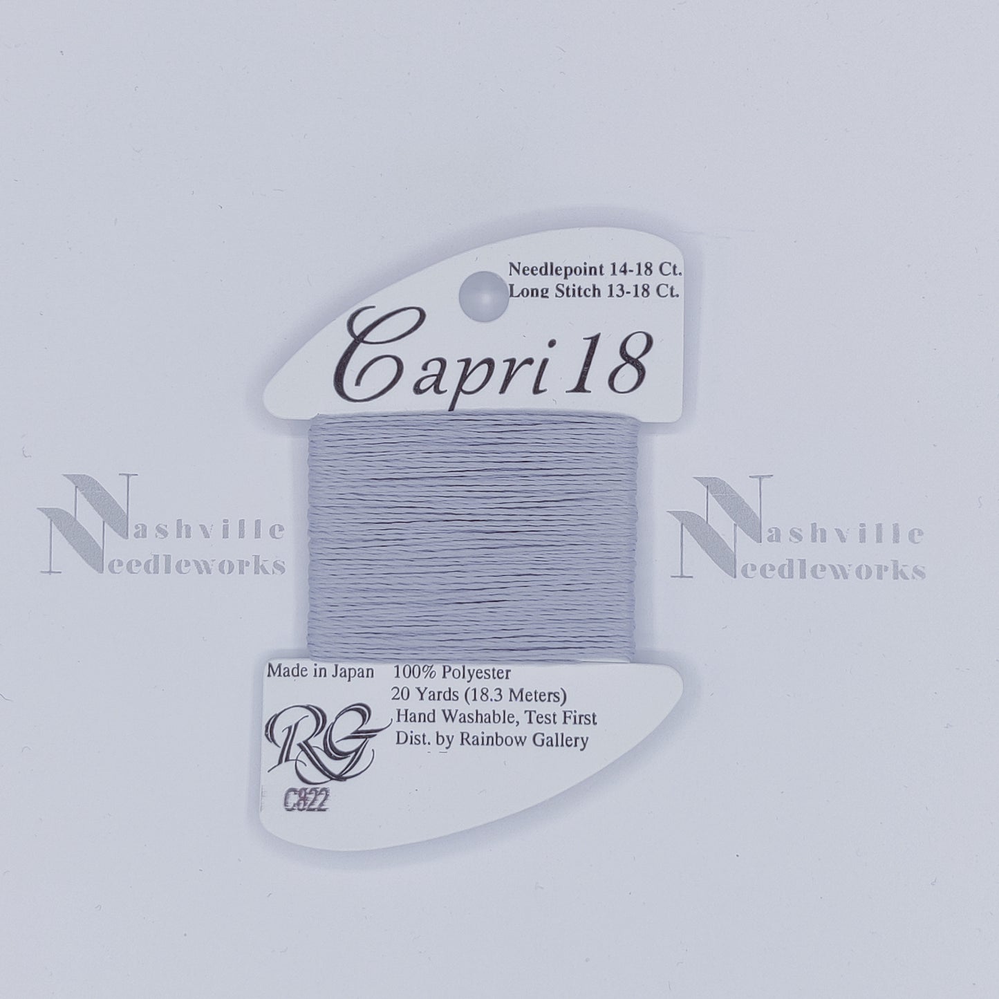 Capri 18 -  C822 Silver Gray